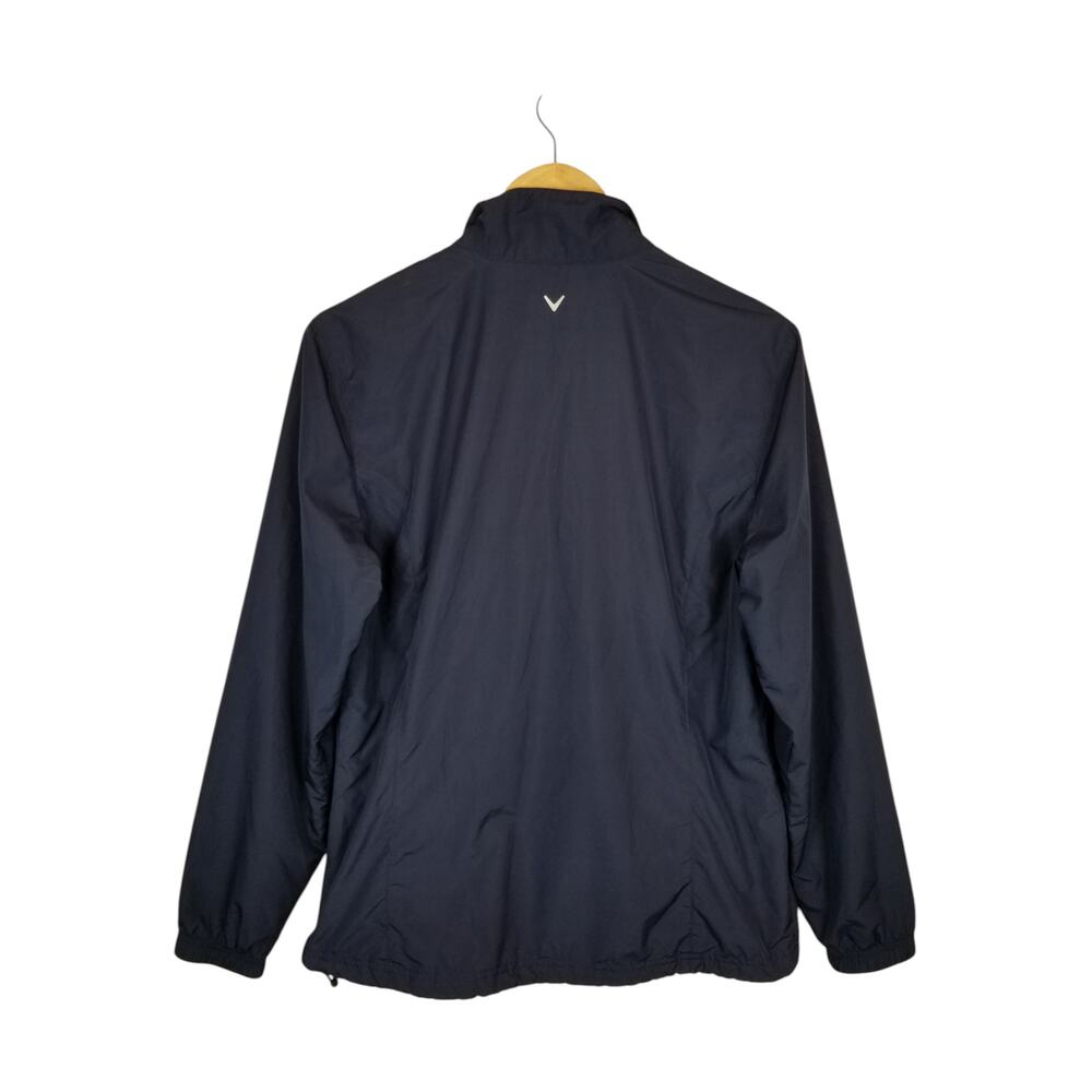 Callaway Women's Navy Blue Lightweight Jacket Golf Windbreaker Size Medium - Picture 2 of 8